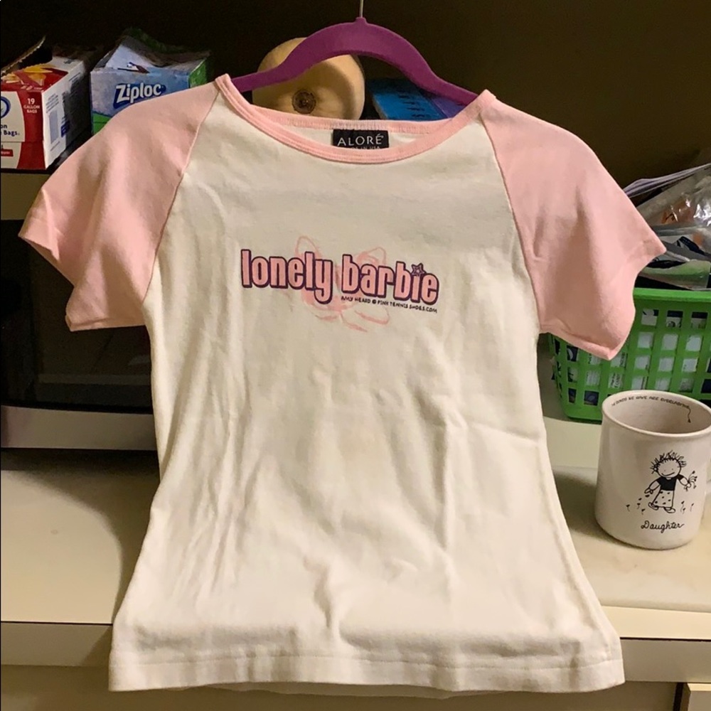 Women's "Lonely Barbie" T-shirt, Medium